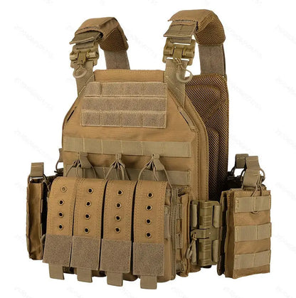 Gilet tactique style 6094 MOLLE réglable 1000D