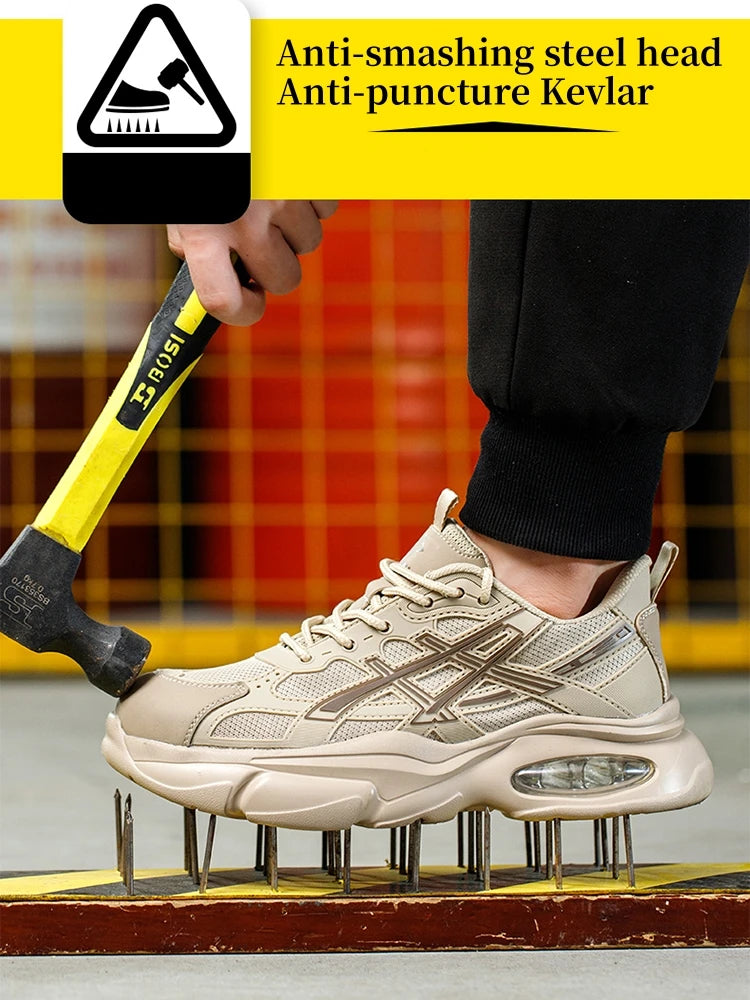 Chaussures de sécurité homme et femme à embout acier