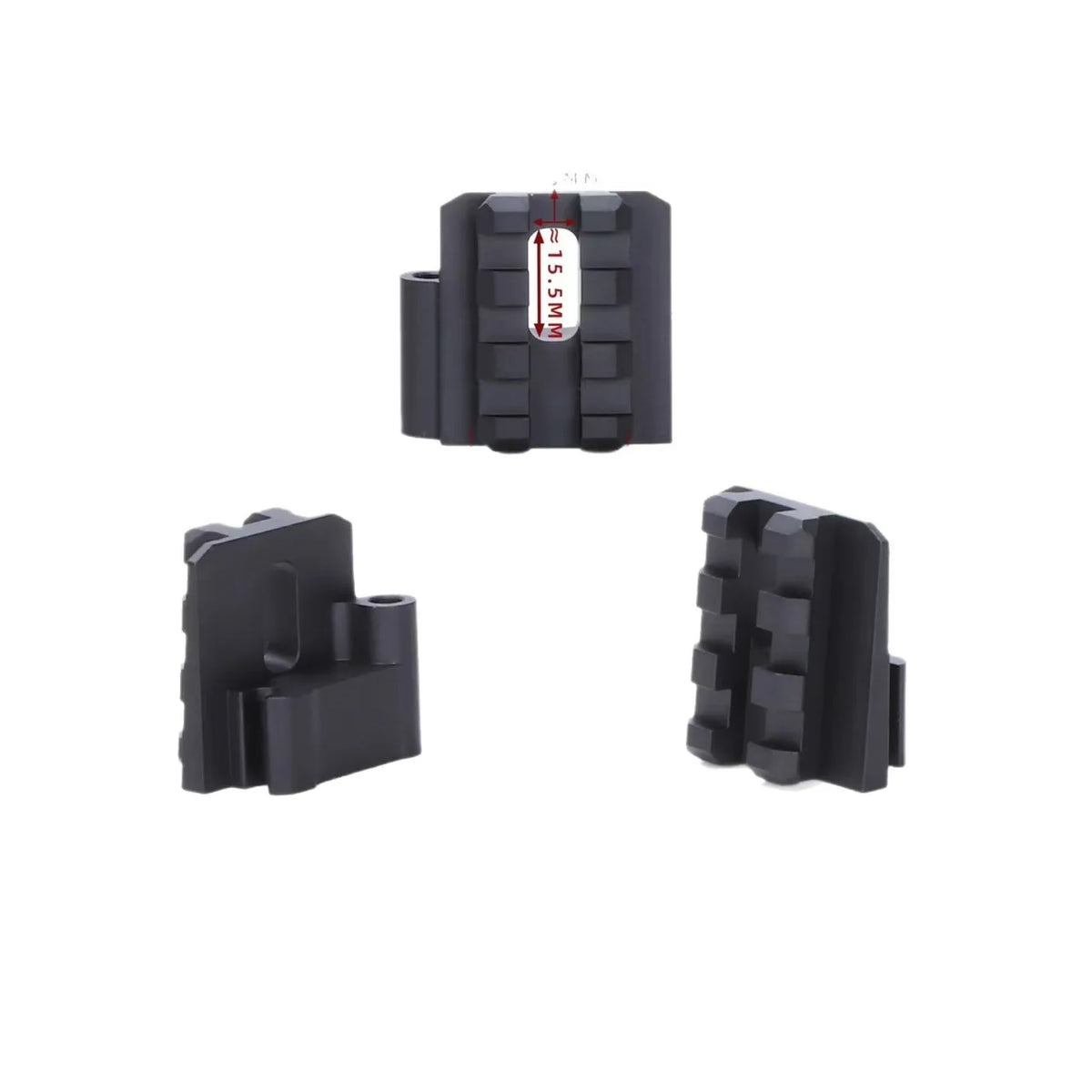 Adaptateur rail métallique pour réplique AR15 M4 M16 AK