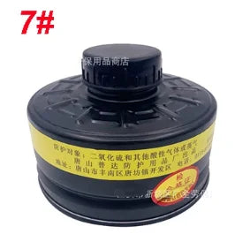 Masque Respiratoire Intégral Silicone – Filtres 3# 4# 7# – Peinture Pesticides Gaz