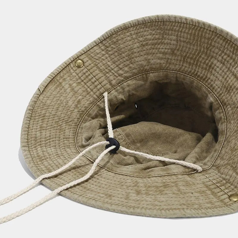 Chapeau de Pêcheur en Coton Unisexe – Casquette de Soleil à Large Bord pour Homme et Femme - BLACKBEARD OUTDOOR INDUSTRIES