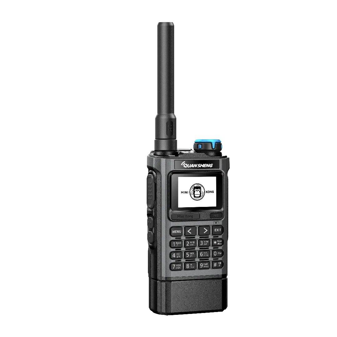 Talkie-walkie UV-K1 VHF/UHF rechargeable USB-C – 200 canaux
