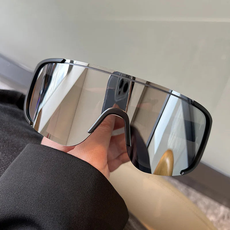 Lunettes de Cyclisme Style Y2K – Verres Miroir Coupe-Vent | Homme & Femme
