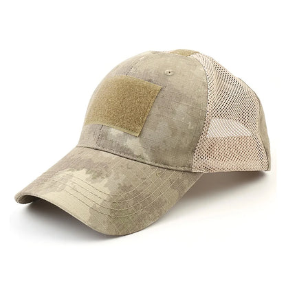 Casquette Multicam Camouflage Outdoor – Réglable, Maille Respirante – Tactique, Airsoft, Pêche, Chasse, Randonnée, Basket - BLACKBEARD OUTDOOR INDUSTRIES