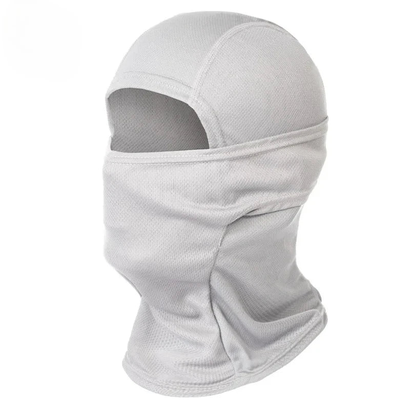 Cagoule intégrale en mesh respirant, protection visage outdoor