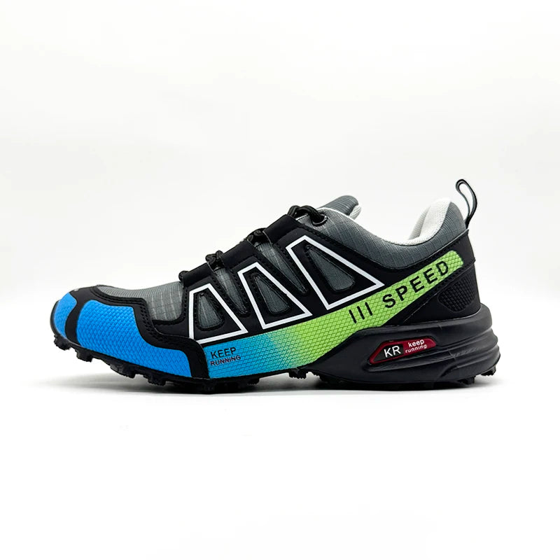 Chaussures de Randonnée Tactique Homme en Cuir — Respirantes, Antidérapantes, Grande Taille | EU 39-47