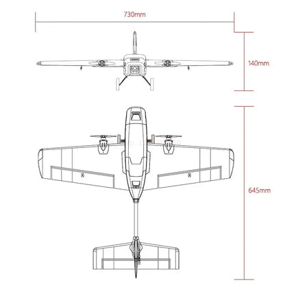 HEEWING Assassin T-1 Professional RC Aircraft Fixed Wing Glider Model EPP Outdoor Assembly Remote Control - BLACKBEARD OUTDOOR INDUSTRIES