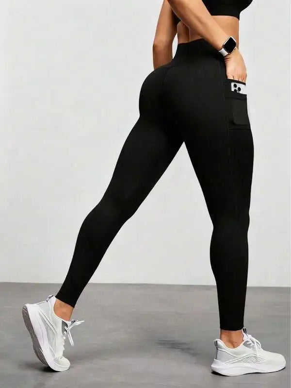 Legging Yoga Femme Taille Haute – Poche Téléphone, Gainant, Anti-Squat - BLACKBEARD OUTDOOR INDUSTRIES