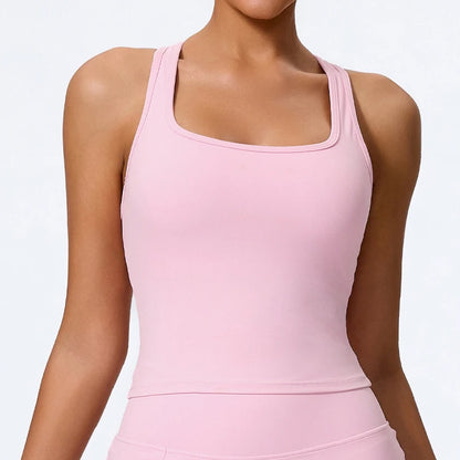 Débardeur Sport Femme Hearuisavy – Yoga Running Gym Séchage Rapide Maintien