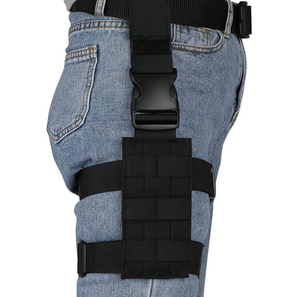 Plateforme Drop Leg MOLLE Universelle – Holster Cuisse Tactique + Ceinture Réglable
