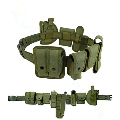 Ensemble Ceinture Tactique Modulaire + Sacoche Hip Pack Multi-Poches