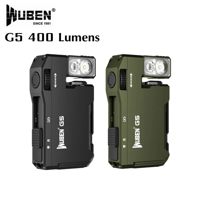 WUBEN G5  Flashlight 400Lumens Ma boutique