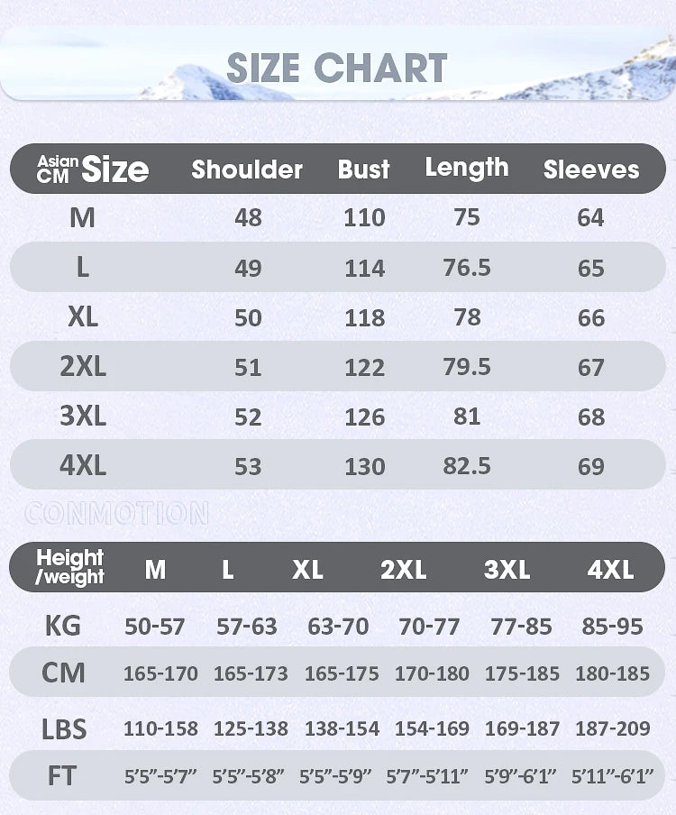 Veste Doudoune Homme en Duvet Blanc - Parka Hivernale Windproof, Chaude et Confortable, Avec Capuche Détachable BLACKBEARD OUTDOOR INDUSTRIES