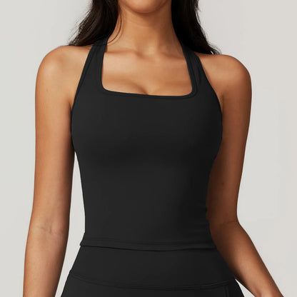 Débardeur Sport Femme Hearuisavy – Yoga Running Gym Séchage Rapide Maintien