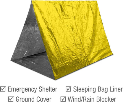 Couverture de Survie d’Urgence Extérieure 130x210 cm – Lot de 5 à 30 pièces - BLACKBEARD OUTDOOR INDUSTRIES
