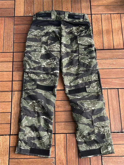 Ensemble Tactique Tom Jungle Tiger GEN3 - Vêtements de Combat Outdoor Résistants aux Déchirures, Pantalons G3 + Veste GEN3, Durable et Confortable BLACKBEARD OUTDOOR INDUSTRIES