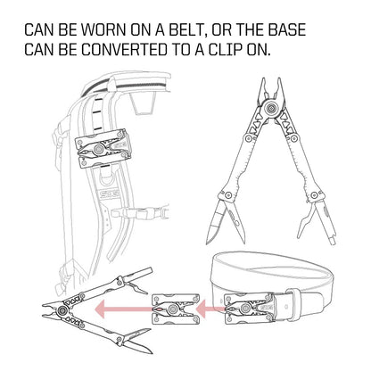 SOG Sync I Traveler EDC Multi-tool with 10 Survival Tools, Tactical & Outdoor Camping Supplies, Portable Travel & Hiking Kit Set BLACKBEARD OUTDOOR INDUSTRIES