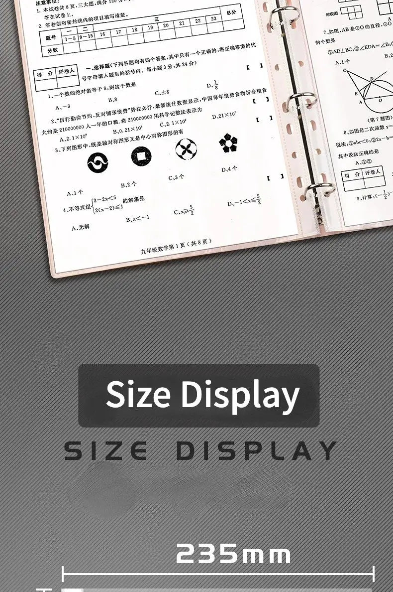 Lot de 100 Pochettes Plastiques A4 – 11 Trous Standard - BLACKBEARD OUTDOOR INDUSTRIES