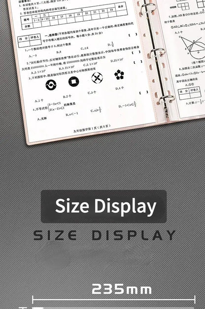 Lot de 100 Pochettes Plastiques A4 – 11 Trous Standard - BLACKBEARD OUTDOOR INDUSTRIES