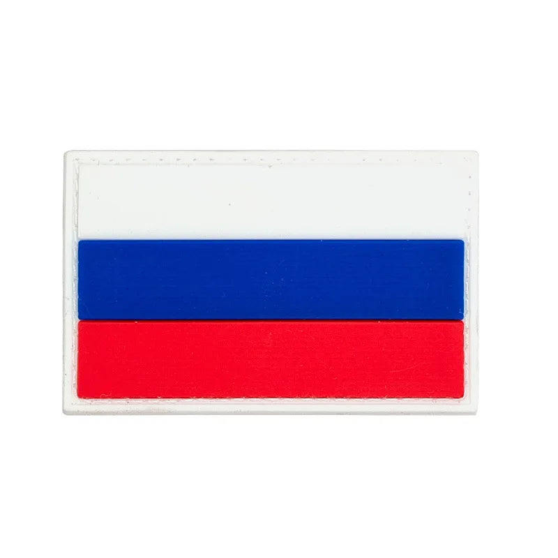 Patch PVC 3D Tactique Russe & Tchétchène – Hook & Loop | 8×5 cm | 9 Designs | Insigne Morale - BLACKBEARD OUTDOOR INDUSTRIES