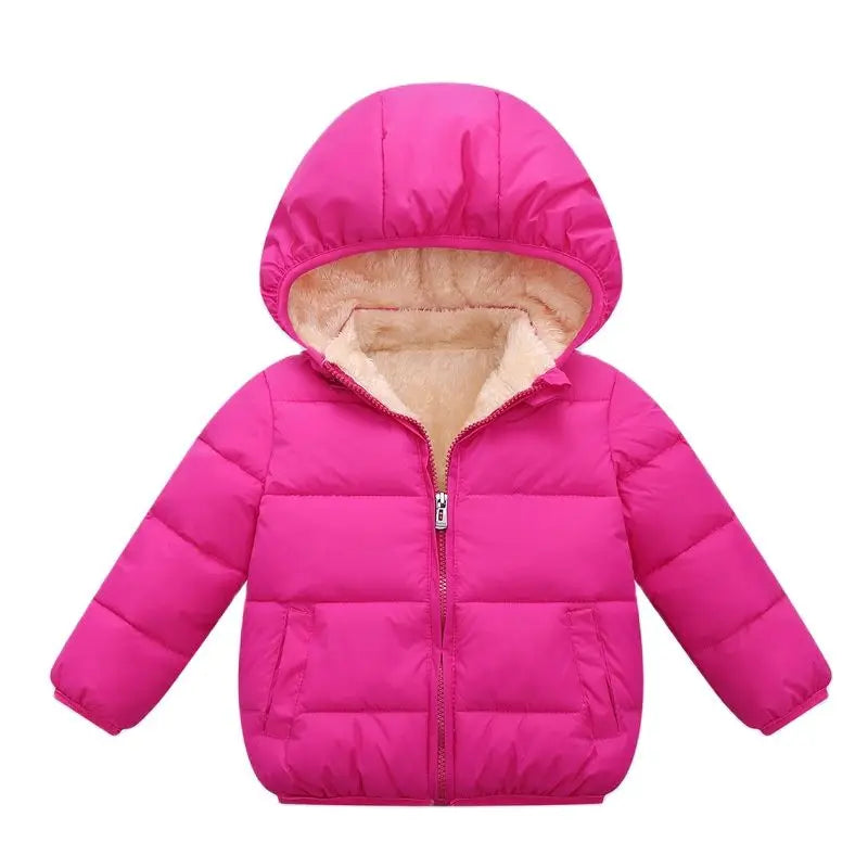 Manteau d’Hiver Épais pour Enfants – Chaud, Doublé & à Capuche avec Fourrure | Fille & Garçon | 3 à 6 ans - BLACKBEARD OUTDOOR INDUSTRIES
