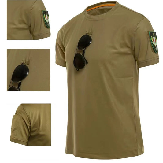 T-Shirt Homme Séchage Rapide Outdoor – Respirant, Anti-Transpiration | Randonnée Camping Pêche - BLACKBEARD OUTDOOR INDUSTRIES