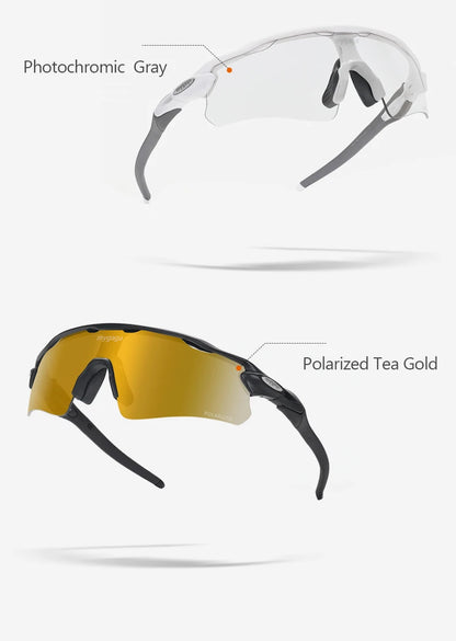 Lunettes de Cyclisme Polarisées Photochromiques M301 — Performance et Protection Totales pour les Passionnés de Plein Air - BLACKBEARD OUTDOOR INDUSTRIES