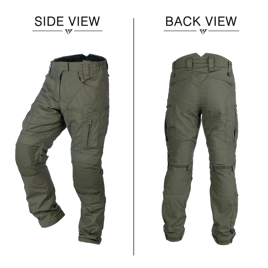 pantalon tactique idogear ufs vue avant et arrière