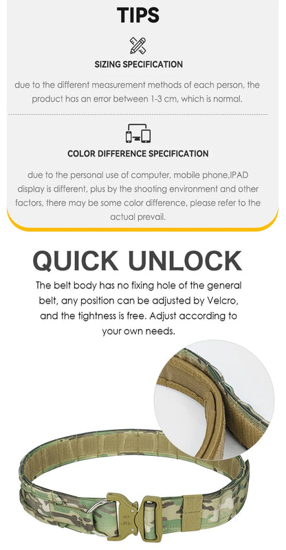 Ceinture de Combat Tactique Artex Ma boutique