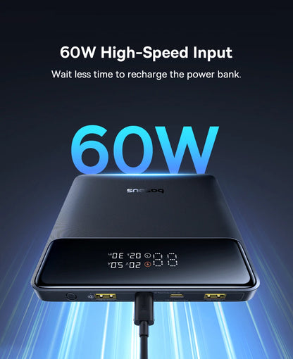 Baseus Power Bank 20000mAh – 100W PD – Charge Rapide pour Ordinateurs Portables, Smartphones et Tablettes - BLACKBEARD OUTDOOR INDUSTRIES