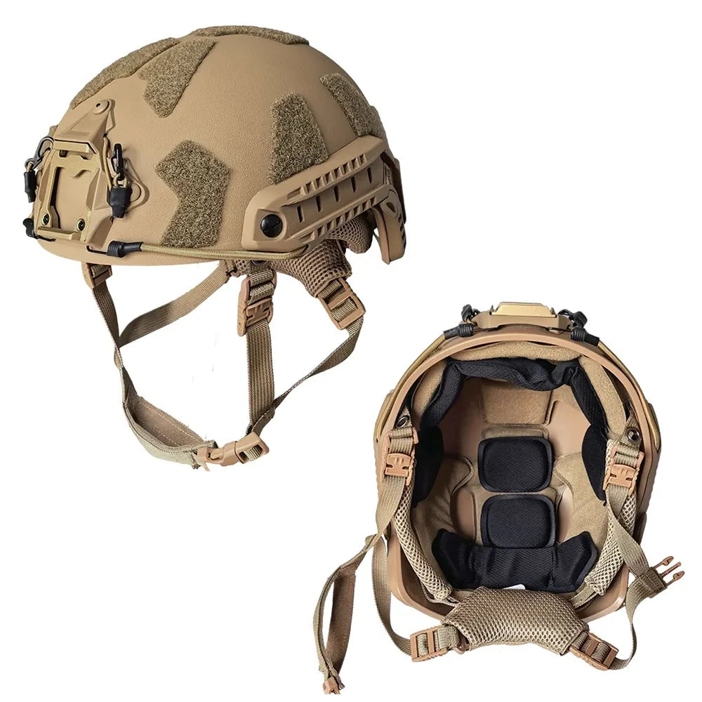 Casque tactique FAST SF ABS léger airsoft Wendy - BLACKBEARD OUTDOOR INDUSTRIES