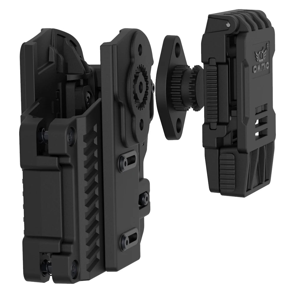 Holster OWB universel droitier à rétention automatique et clip 360°