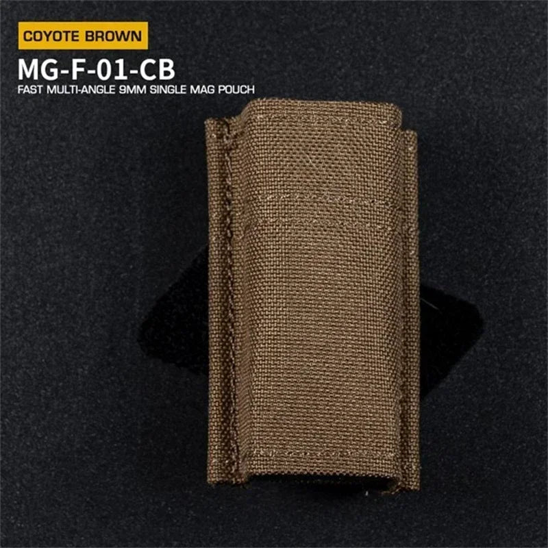 Poche à Chargeur Tactique Molle FAST Multi-Angle pour 9mm – Système de Poche à Magasin Simple BLACKBEARD OUTDOOR INDUSTRIES