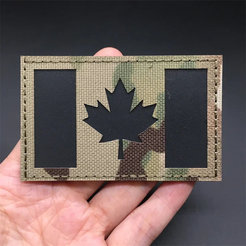 Patches Drapeaux Nationaux 3D Multicam – Réfléchissant IR, Découpe Laser, Hook & Loop | Tactique, Airsoft, DIY | 45+ Pays - BLACKBEARD OUTDOOR INDUSTRIES