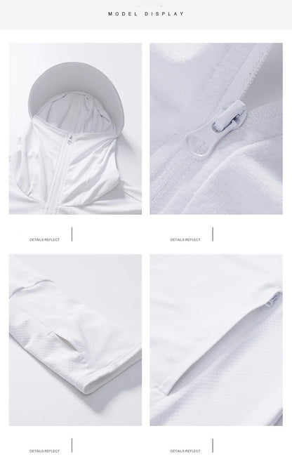 Veste Anti-UV Unisexe à Séchage Rapide | Veste Légère Outdoor à Capuche – Modèle LNGXO - BLACKBEARD OUTDOOR INDUSTRIES