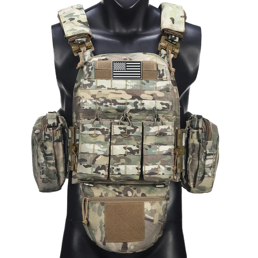 Porte plaque tactique Yakeda - Conception robuste et réglable pour la protection optimale - BLACKBEARD OUTDOOR INDUSTRIES