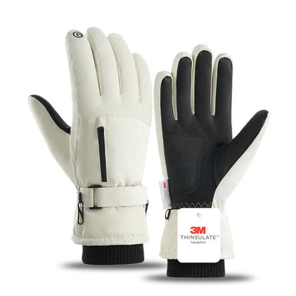 Gants Hiver Chauds GTUBIKE – Vélo Ski Randonnée Tactile Imperméable