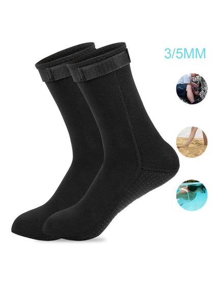 chaussettes en néoprène de 5 mm et chaussures de combinaison de 3 mm Ma boutique