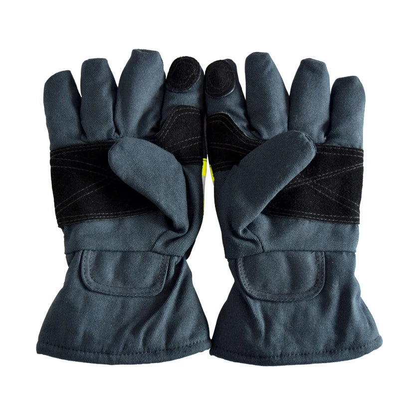 Gants Ignifuges Pompier — Aramid Anti-Feu, Bande Réfléchissante - BLACKBEARD OUTDOOR INDUSTRIES