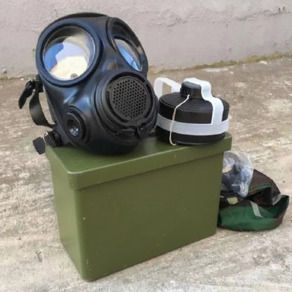 Masque à Gaz MFJ08 Dolphin Protect – Respirateur CBRN Professionnel, Certifié CE