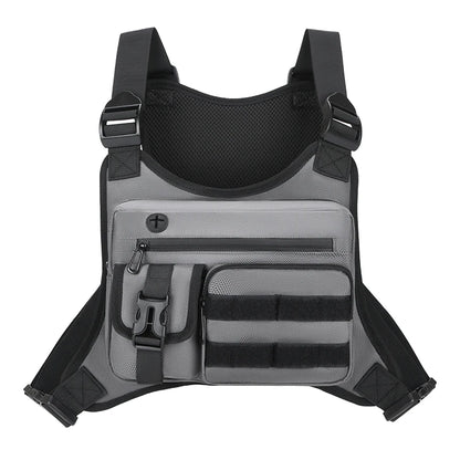 Sac de poitrine tactique MOLLE pour randonnée et outdoor