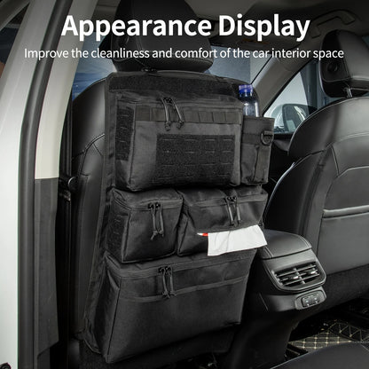 Sac de rangement tactique pour voiture pliable en polyester