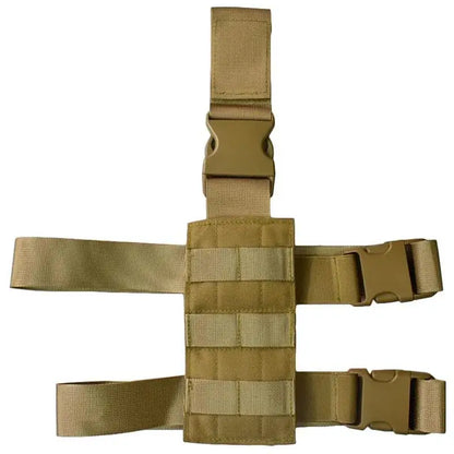 Plateforme Drop Leg MOLLE Universelle – Holster Cuisse Tactique + Ceinture Réglable