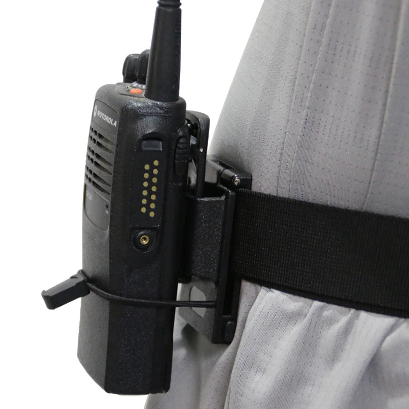 Étui Ceinture Tactique Quick Release – Holster Radio à Décrochage Rapide pour Duty Belt Professionnel