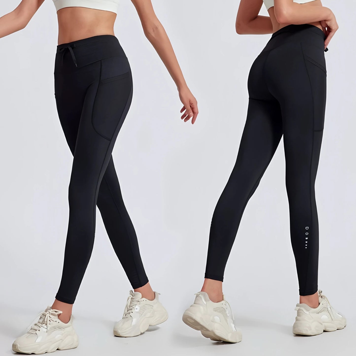 Legging Compression Running Femme – Collant Chaud Réfléchissant Outdoor