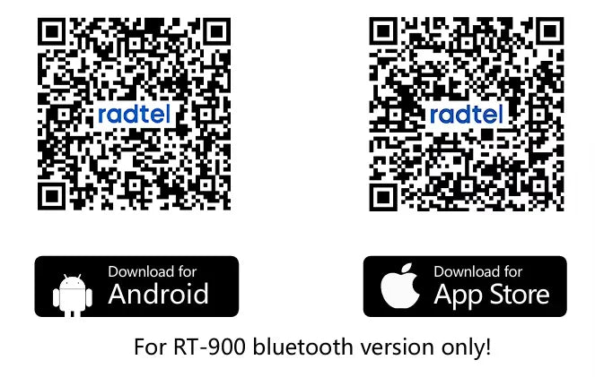 Talkie-Walkie Radtel RT-900 Ham Radio Full Band 8W – 256 Canaux, Air Band, Programmation Bluetooth (Optionnelle) - BLACKBEARD OUTDOOR INDUSTRIES