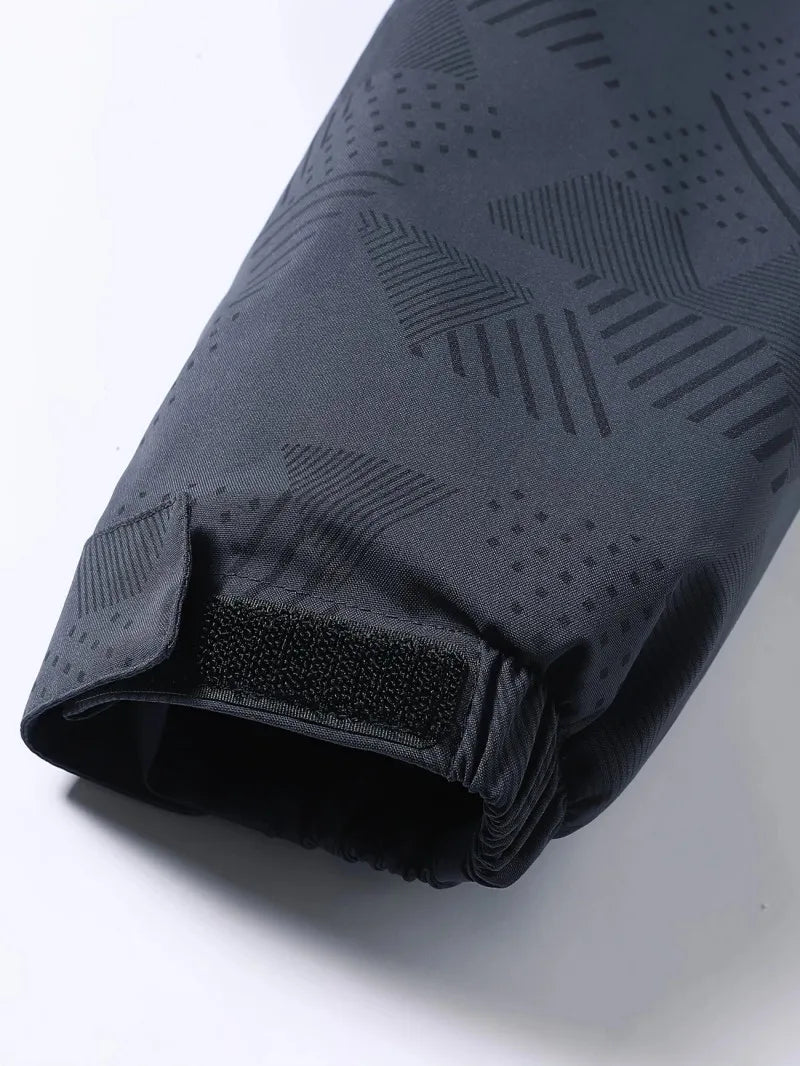 Veste d’Hiver Homme – Imperméable et Coupe-vent, avec Capuche Détachable, Doublure en Laine, Idéale pour Randonnée, Travail... BLACKBEARD OUTDOOR INDUSTRIES