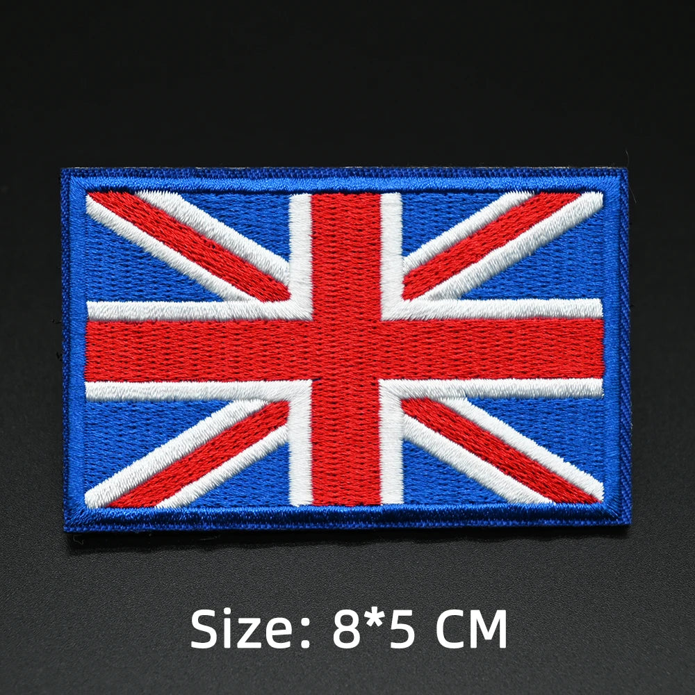 Patches Drapeaux Brodés Tactiques – international - BLACKBEARD OUTDOOR INDUSTRIES