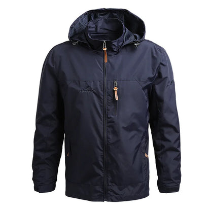 Coupe-Vent Tactique Homme Imperméable — Capuche, Léger, Style Militaire | M à 5XL - BLACKBEARD OUTDOOR INDUSTRIES