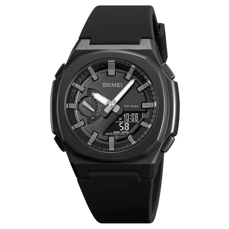 Montre de Sport SKMEI 2091 pour Homme – Montre Numérique Militaire Résistante à l'Eau avec Fonction Compte à Rebours et Date - BLACKBEARD OUTDOOR INDUSTRIES